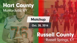 Matchup: Hart County vs. Russell County  2016