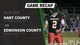 Recap: Hart County  vs. Edmonson County  2016