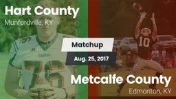 Matchup: Hart County vs. Metcalfe County  2017