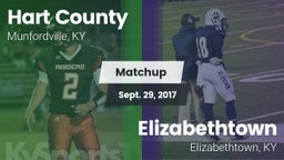 Matchup: Hart County vs. Elizabethtown  2017