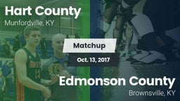 Matchup: Hart County vs. Edmonson County  2017