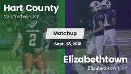 Matchup: Hart County vs. Elizabethtown  2018