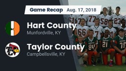 Recap: Hart County  vs. Taylor County  2018