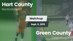 Matchup: Hart County vs. Green County  2019