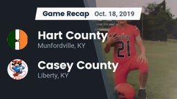 Recap: Hart County  vs. Casey County  2019