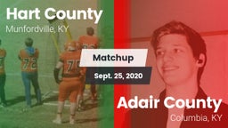 Matchup: Hart County vs. Adair County  2020