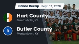 Recap: Hart County  vs. Butler County  2020