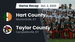 Recap: Hart County  vs. Taylor County  2020