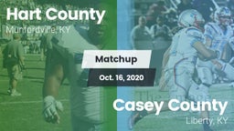 Matchup: Hart County vs. Casey County  2020