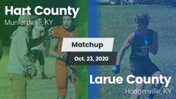 Matchup: Hart County vs. Larue County  2020