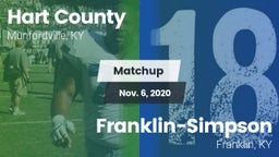 Matchup: Hart County vs. Franklin-Simpson  2020