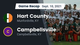 Recap: Hart County  vs. Campbellsville  2021
