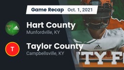 Recap: Hart County  vs. Taylor County  2021