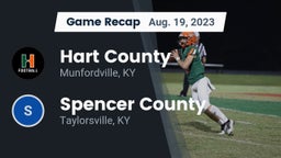 Recap: Hart County  vs. Spencer County  2023