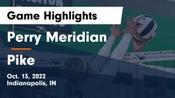Perry Meridian  vs Pike  Game Highlights - Oct. 13, 2022