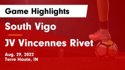 South Vigo  vs JV Vincennes Rivet Game Highlights - Aug. 29, 2022