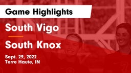 South Vigo  vs South Knox  Game Highlights - Sept. 29, 2022