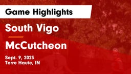 South Vigo  vs McCutcheon Game Highlights - Sept. 9, 2023