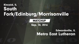 Matchup: South vs. Metro East Lutheran  2016