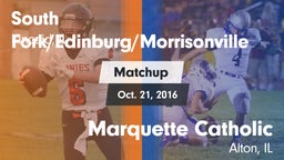 Matchup: South vs. Marquette Catholic  2016