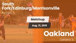 Matchup: South vs. Oakland  2018