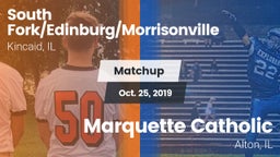 Matchup: South vs. Marquette Catholic  2019