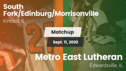 Matchup: South vs. Metro East Lutheran  2020