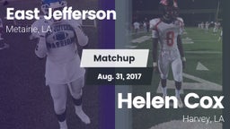 Matchup: East Jefferson vs. Helen Cox  2017