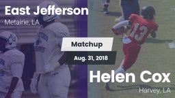 Matchup: East Jefferson vs. Helen Cox  2018