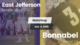 Matchup: East Jefferson vs. Bonnabel  2019
