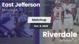 Matchup: East Jefferson vs. Riverdale  2020