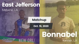 Matchup: East Jefferson vs. Bonnabel  2020