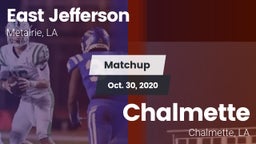 Matchup: East Jefferson vs. Chalmette  2020