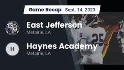 Recap: East Jefferson  vs. Haynes Academy  2023
