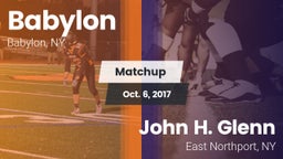 Matchup: Babylon vs. John H. Glenn  2017