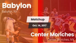 Matchup: Babylon vs. Center Moriches  2017