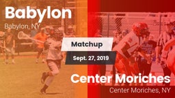 Matchup: Babylon vs. Center Moriches  2019
