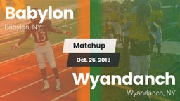 Matchup: Babylon vs. Wyandanch  2019