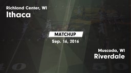 Matchup: Ithaca vs. Riverdale  2016