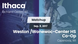 Matchup: Ithaca vs. Weston /Wonewoc-Center HS Co-Op 2017