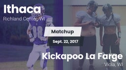 Matchup: Ithaca vs. Kickapoo La Farge  2017