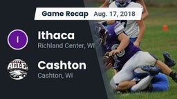 Recap: Ithaca  vs. Cashton  2018
