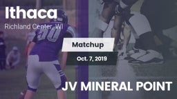 Matchup: Ithaca vs. JV MINERAL POINT 2019