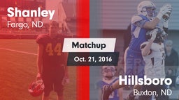 Matchup: Shanley vs. Hillsboro  2016