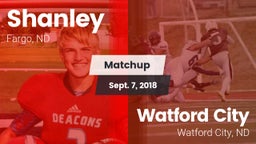 Matchup: Shanley vs. Watford City  2018