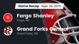 Recap: Fargo Shanley  vs. Grand Forks Central  2019