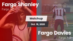 Matchup: Shanley vs. Fargo Davies  2020