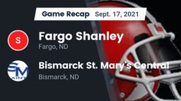 Recap: Fargo Shanley  vs. Bismarck St. Mary's Central  2021