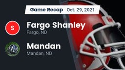 Recap: Fargo Shanley  vs. Mandan  2021