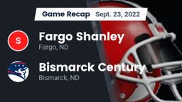 Recap: Fargo Shanley  vs. Bismarck Century  2022